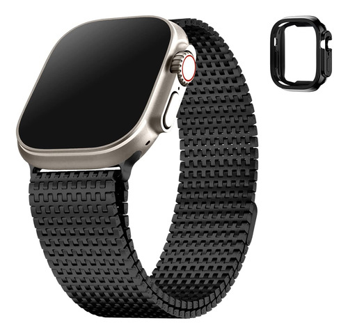 Malla Y Funda Para Apple Watch Ultra/ultra 2 49mm Negro