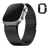 Malla Y Funda Para Apple Watch Ultra/ultra 2 49mm Negro