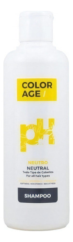 Shampoo  Ph Neutro Todo Tipo De Cabello Color Age X 500ml.