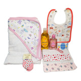 Set De Higiene Bebe - Toalla Bebe - Kit De Baño Bebe