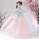 Vestido Hanfu Para Niños Japoneses Y Coreanos De 3-12 Tonela