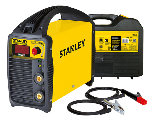 Soldadora Inverter Stanley Sirio 210 Italiana 190 Amp