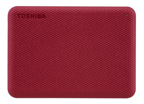 Disco Duro Externo Toshiba 1tb Canvio Advance Rojo
