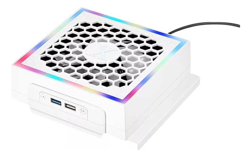 Ventilador De Resfriamento Led Side Cooler Para Xbox Series