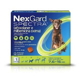  Nexgard Spectra Antipulgas E Carrapato Cães De 7,6 A 15kg