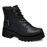 Bota Dakota Coturno Plataforma Salto Tratorado Confort G9672