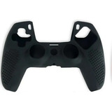 Capa Silicone Protetora Para Controle Ps5 Gamepad + 2 Grips