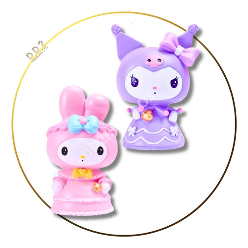 Alcancia Cute Sanrio Forma Kuromi My Melody De Plastico