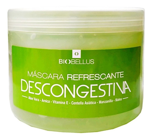 Mascara Refrescante Y Descongestiva X 500 Gr Biobellus