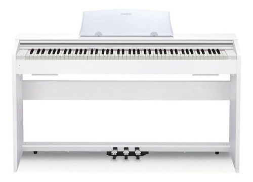 Piano Casio Privia Px-770we Inclui Movel E Pedal Triplo Bran