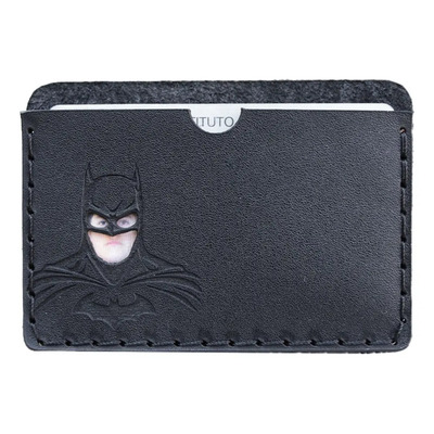 Tarjetero De Batman Para Ine De Piel Mini | MercadoLibre