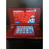 Nintendo New 3ds Xl Standard Color Rojo  Metálico