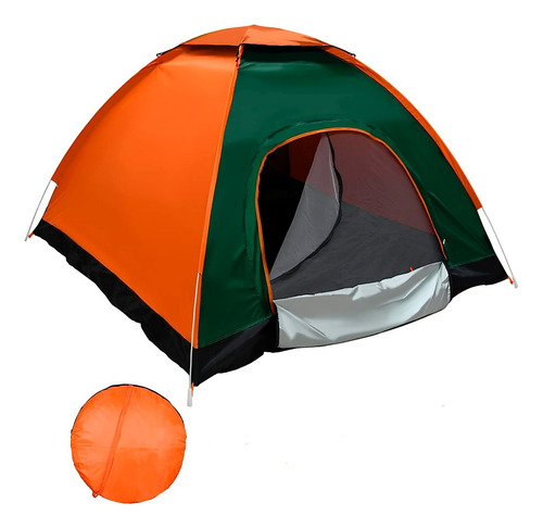 Carpa Camping 2 Pers Armado Fácil Autoarmable