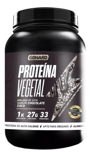 Proteína Vegetal Gohard 1 Kg. 