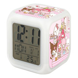 Reloj My Melody Hello Kitty Despertador Led Digital Grafimax