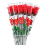 Rosa Con Osito Regalo San Valentin 12pz Mayoreo Dia Madres