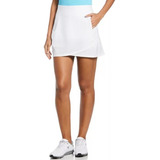 Falda Short Golf Callaway Heather Perforated 16  Blanco Muje