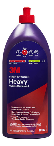 Pulimento 3m Heavy Cut 946ml 36102