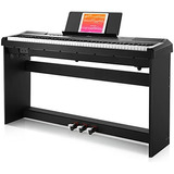 Piano Digital Donner Dep-10 De 88 Teclas Semipesadas Con