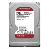 Disco Nas Interno Western Digital Wd Red Wd20efax 2tb Rojo