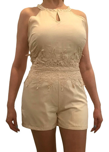 Jumpsuit Palazzo Short Mini Falda Fiesta Elegante Casual  