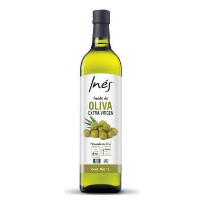 Aceite De Oliva Extra Virgen Ines 1 Litro, Sin Gluten | MercadoLibre