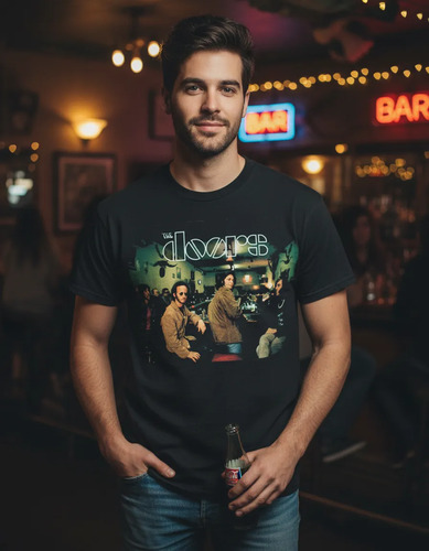 Playera Camiseta The Doors Retro Fotografia 60s Banda Envio