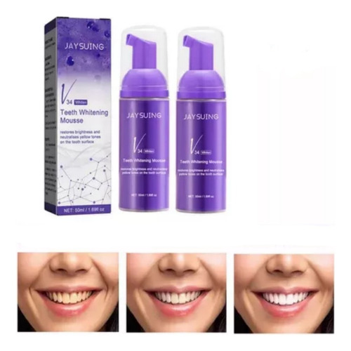 2 Unidades De Creme Dental Branqueador Lanthome V34/repara