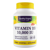 Healthy Origins | Vitamin D3 I 10,000 Iu I 120 Softgels 