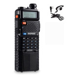 Walkie Talkies De Radio Bidireccional Uv-5r, Banda Dual,