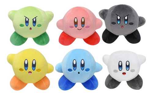 6pcs/set Kirby Peluche Muñeca Juguete Niños Cumpleaño Regalo