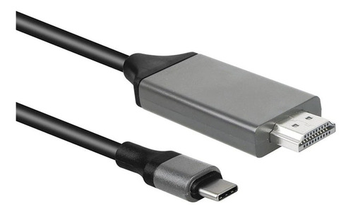 Cabo Tipo C Usb-c Para Hdmi 2k 4k Full Hd 2 M Cel Note