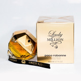Perfume Lady Million 80ml Original Selo Adipec Black Friday