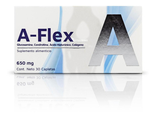 Glucosamina Condroitina Colageno 30 Capletas A-flex Ypenza