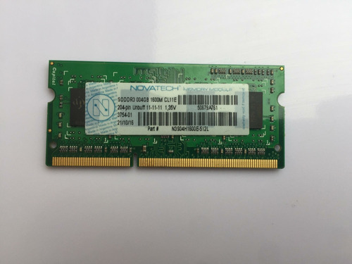 Memoria Ram Ddr3 1600mhz 1.35 V Compatible Con Netbook G5 G7