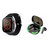 Audifonos Inalambricos + Reloj Smartwatch T800 Ultra 