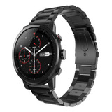 Correa De Reloj W Steel, Cierre De Metal Para Amazfit Strato