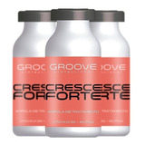 Tônico De Crescimento Capilar Cresce Forte Groove 3x15ml