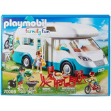 Playmobil Family Fun 70088 Caravana De Verano Campamento Edu