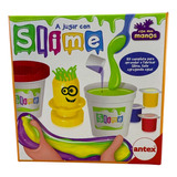 Kit Slime Antex Laboratorio Experimentos Infantil Juego Full