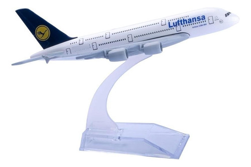 Avion A Escala 1:400 Airbus A380 Lufthansa De Metal