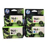 Pack Cartucho Original Hp 964xl Negro/cyan/magenta /yellow 