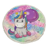 Toalla Mandala Unicornio Pack De 6 Und