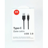 Cable Tipo C Motorola Carga Rápida 3.0 Moto G8-z2play-z3play