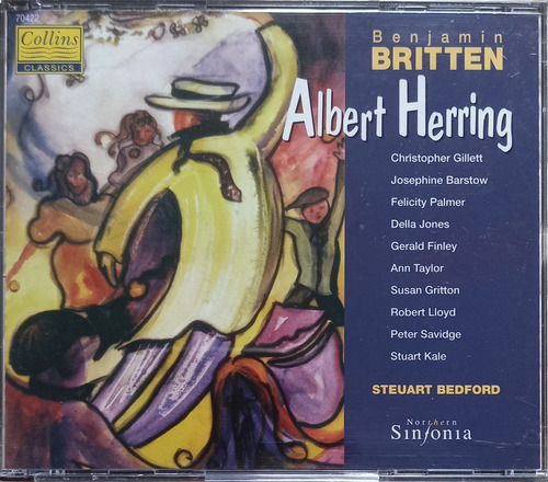 Cd Duplo Britten Ópera Albert Herring Felicity Palmer