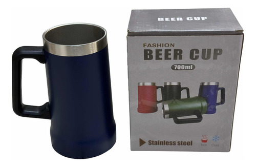 Vaso Jarro Termico Cerveza Chopera Fernet Acero Inox 700ml