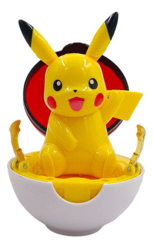 Figura Coleccionable Pikachu Pokemon Pokebola Original