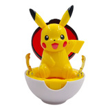 Figura Coleccionable Pikachu Pokemon Pokebola Original