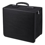 Organizador Cd/dvd 400 Discos (negro)