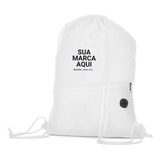 Kit 15 Mochila Sacola Bag Polyester Personalizada Esportiva 